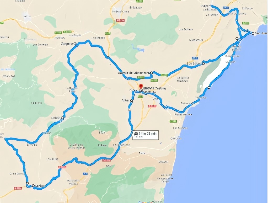 Road Test Mojacar Spain